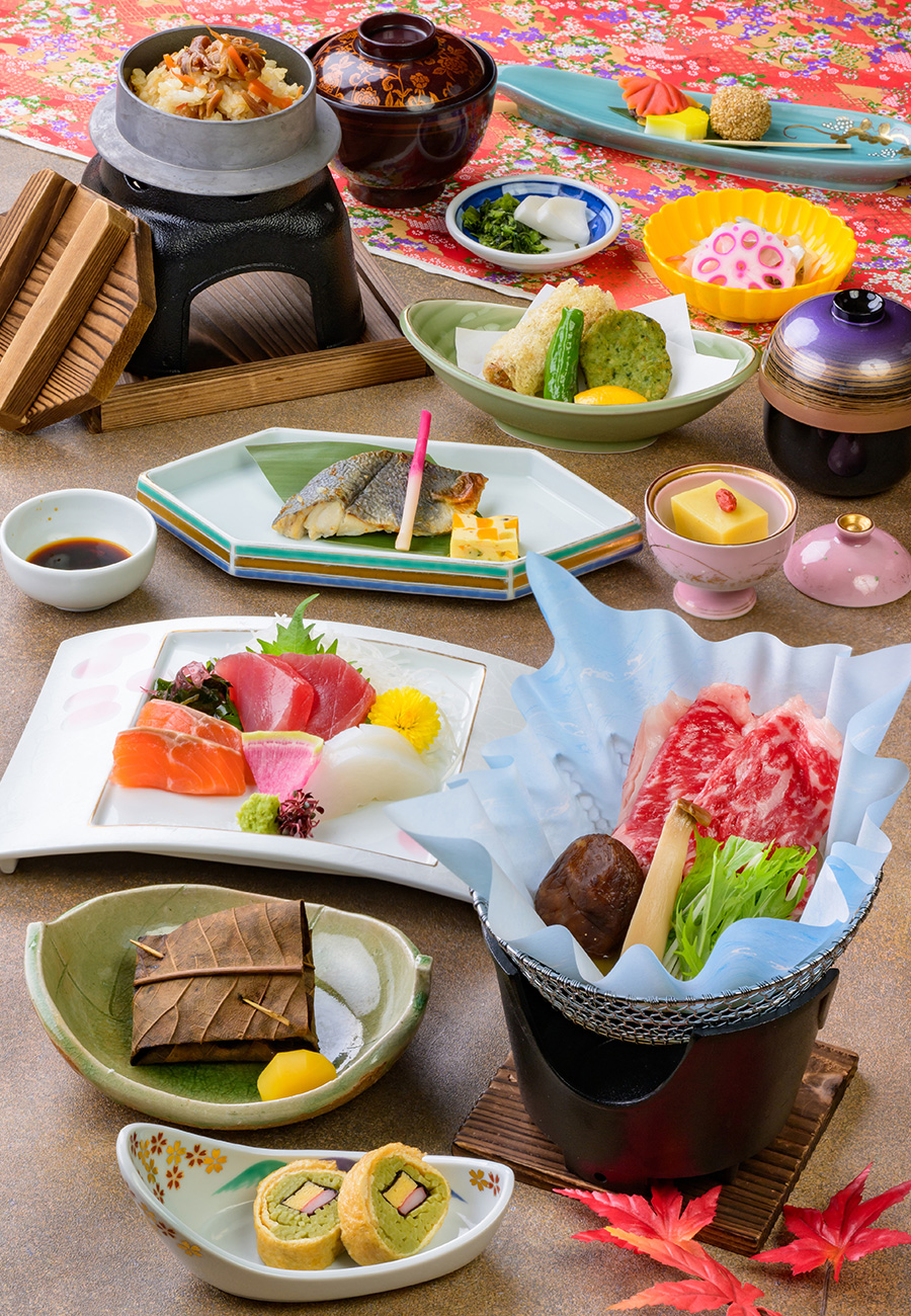 四季を楽しむスタンダードプラン（和食）