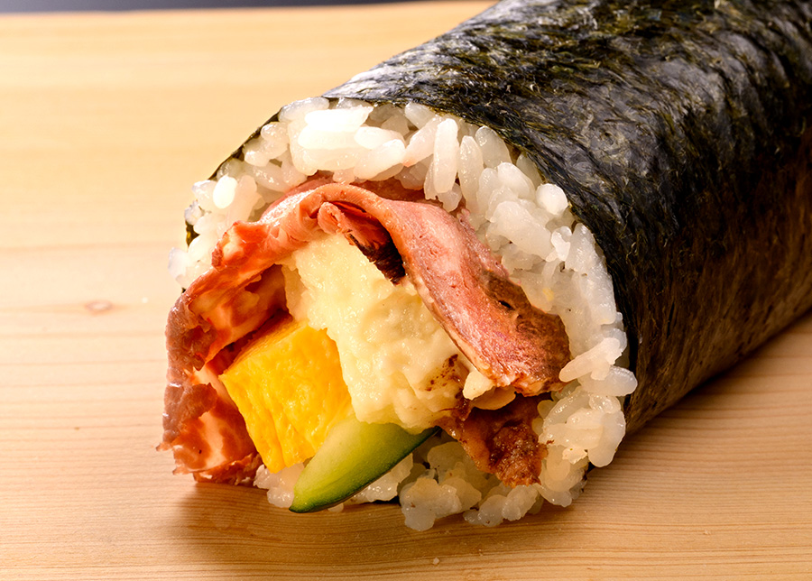 和牛ロースとビーフ巻き